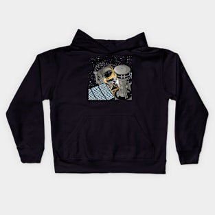 Astronaut Welder Kids Hoodie